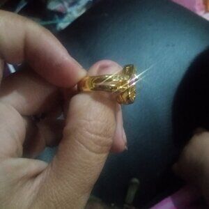 Gold mom ring